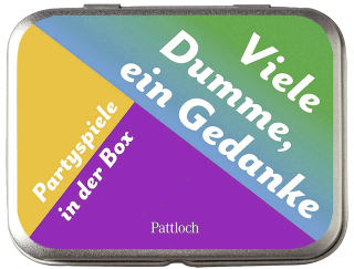 Partyspiele in der Box - Viele Dumme, ein Gedanke