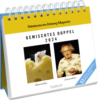 Postkartenkalender 2024: Gemischtes Doppel