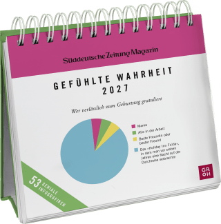 Produktbild von Postkartenkalender 2027: Gefühlte Wahrheit