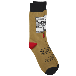 Sebastian Fitzek-Socken "Das Paket" Größe 41 - 46