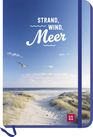 Notizbuch Strand Wind Meer