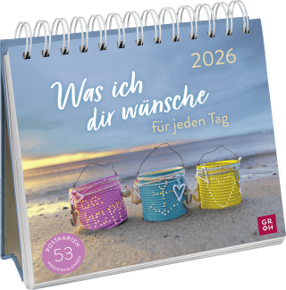 Postkartenkalender 2026: Was ich dir wünsche für jeden Tag