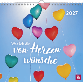 Produktbild von Wandkalender 2027: Was ich dir von Herzen wünsche
