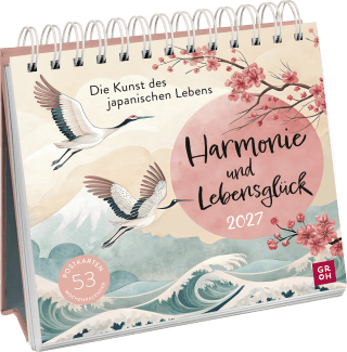 Postkartenkalender 2027: Harmonie und Lebensglück