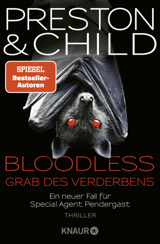 Buchcover von BLOODLESS - Grab des Verderbens: Ein neuer Fall für Special Agent Pendergast. Thriller