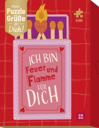 Ich bin Feuer und Flamme für dich