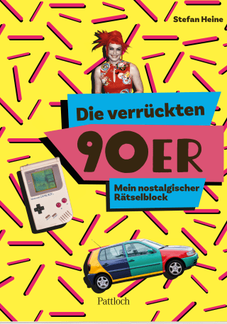 Produktbild von Die verrückten 90er: Mein nostalgischer Rätselblock