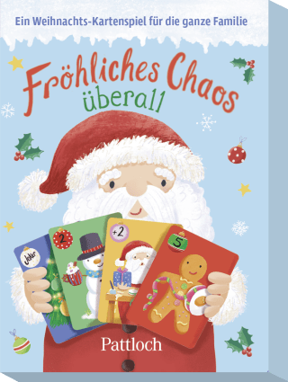 Produktbild von Fröhliches Chaos überall: Ein Weihnachts-Kartenspiel für die ganze Familie