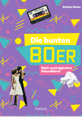 Produktbild von Die bunten 80er: Mein nostalgischer Rätselblock