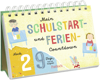 Produktbild von Mein Schulstart- und Ferien-Countdown: Ein tierisch guter Wochenkalender