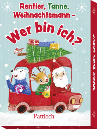 Rentier, Tanne, Weihnachtsmann