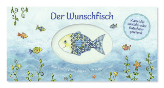 Der Wunschfisch. Alle guten Wünsche zur Erstkommunion – Kuvert für ein Gutschein- und Geldgeschenk