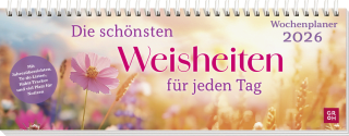Tischkalender 2026 quer: Die schönsten Weisheiten für jeden Tag