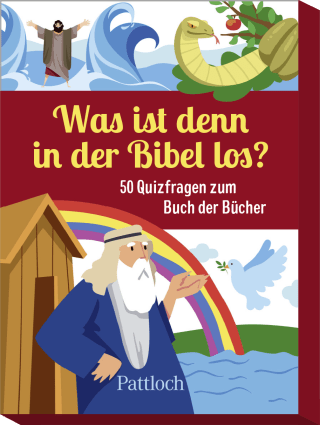 Produktbild von Was ist denn in der Bibel los?: 50 Quizfragen zum Buch der Bücher