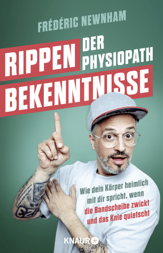 Buchcover von Rippenbekenntnisse: Wie dein Körper heimlich mit dir spricht, wenn die Bandscheibe zwickt und das Knie quietscht