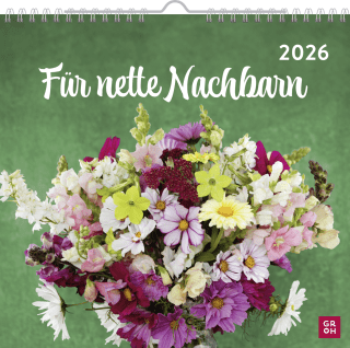 Wandkalender 2026: Für nette Nachbarn