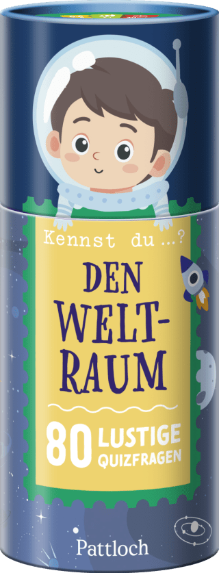 Produktbild von Kennst du …? Den Weltraum: 80 lustige Quizfragen