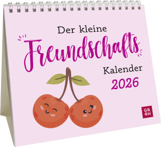 Mini-Kalender 2026: Der kleine Freundschaftskalender