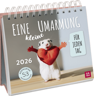 Postkartenkalender 2026: Eine kleine Umarmung für jeden Tag