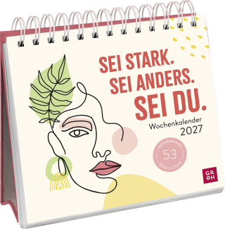 Produktbild von Wochenkalender 2027: Sei stark. Sei anders. Sei DU.