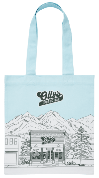 Buchcover von Main Street Tote Bag »Green Valley Olly’s Sports Bar«: Green Valley Main Street Bag 2