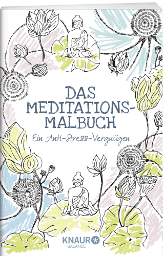 Buchcover von The Meditation Colouring Book: Ein Anti-Stress-Vergnügen