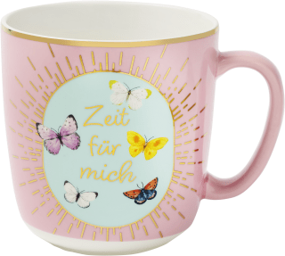 Blütenträume Kaffeebecher "Zeit für mich", 350 ml