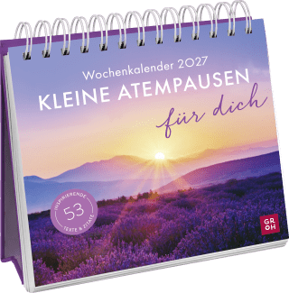 Produktbild von Wochenkalender 2027: Kleine Atempausen für dich