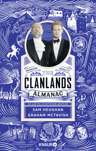 Buchcover von The Clanlands Almanac: Ein Jahr voll schottischer Abenteuer