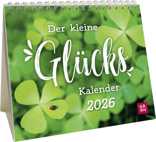 Mini-Kalender 2026: Der kleine Glückskalender