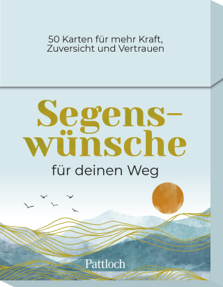 Produktbild von Affirmationskarten: Segenswünsche für deinen Weg: 50 Karten für mehr Kraft, Zuversicht und Vertrauen