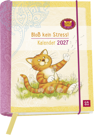 Produktbild von Buchkalender 2027: Om-Katze: Bloß kein Stress!