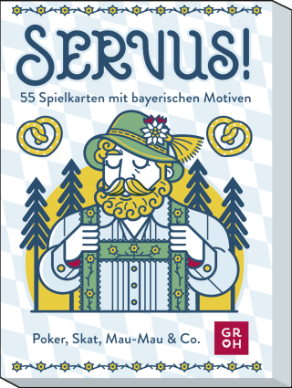 Servus! 55 Spielkarten mit bayerischen Motiven