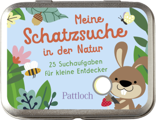 Produktbild von Meine Schatzsuche in der Natur: 25 Suchaufgaben für kleine Entdecker
