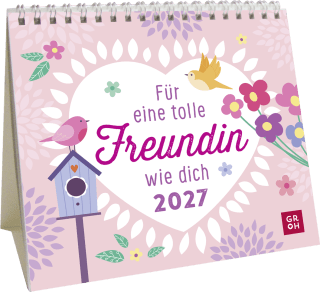 Produktbild von Mini-Kalender 2027: Für eine tolle Freundin wie dich