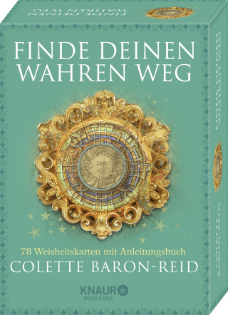 Buchcover von Finde deinen wahren Weg: 78 Weisheitskarten mit Anleitungsbuch