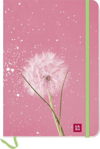 Notizbuch Wünsche Pusteblume