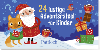 Produktbild von 24 lustige Adventsrätsel für Kinder: Mini-Adventskalender
