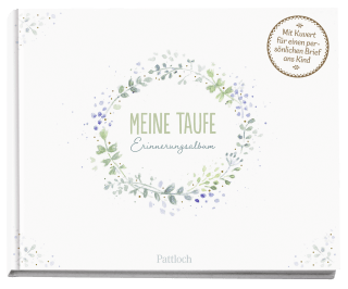 Produktbild von Meine Taufe: Erinnerungsalbum. Mit Kuvert. Für einen persönlichen Brief ans Kind
