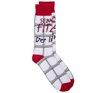 Sebastian Fitzek-Socken "Der Insasse" Größe 41-46