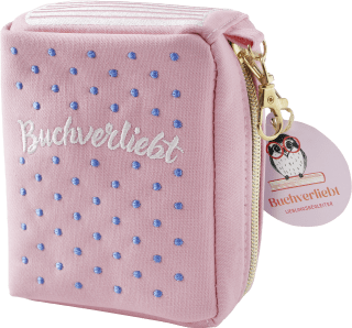 Produktbild von Buchverliebt Besticktes Täschchen, Buchverliebt