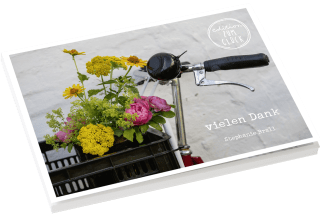 vielen Dank - Postkartenbuch