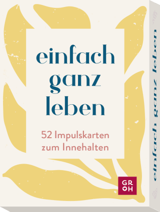 Produktbild von Kartenset: einfach ganz leben: 52 Impulskarten zum Innehalten