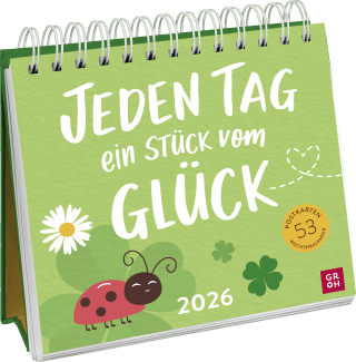 Postkartenkalender 2026: Jeden Tag ein Stück vom Glück