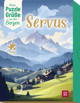 Servus! Kleine Puzzle-Grüße aus den Bergen
