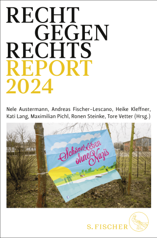Buchcover von Recht gegen rechts: Report 2024