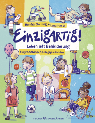 Buchcover von Einzigartig : Über das Leben mit Behinderung