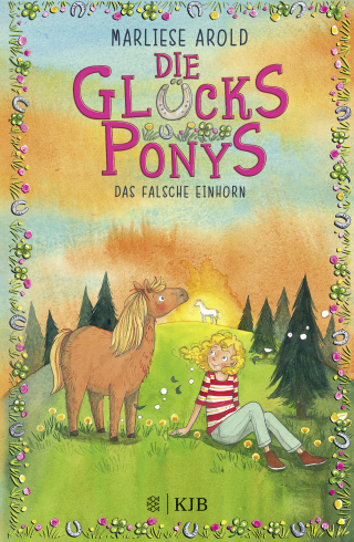 Buchcover von Die Glücksponys – Das falsche Einhorn