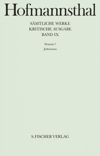 Buchcover von Dramen 7: Jedermann