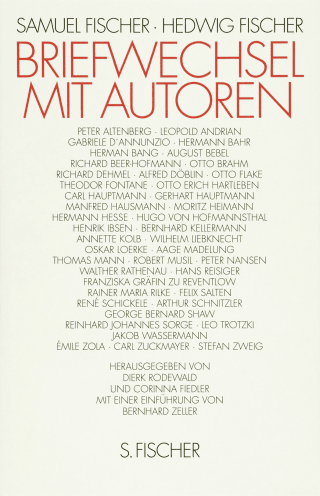 Buchcover von Briefwechsel mit Autoren